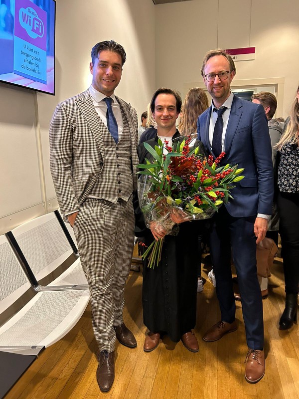 Fabian van Hal beëdigd Fabian van Hal beëdigd